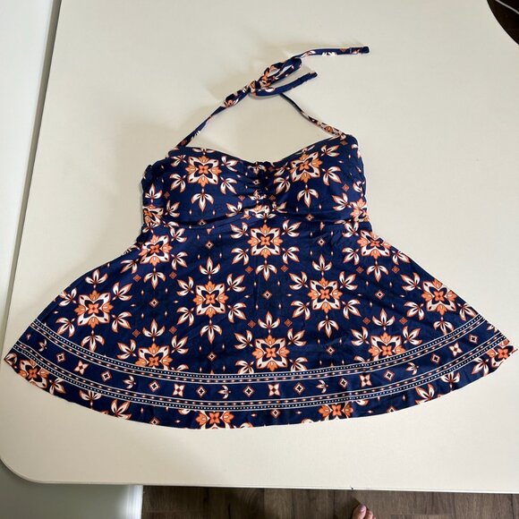 NWT la Vie en Rose MAYA BAY Bandeau Tankini Top Size Small - Picture 4 of 13